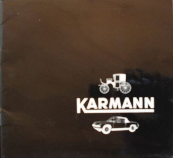 Karmann Modelprogram 1972 Carbrochure (8607)